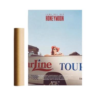 Imagem de Pôster De Álbum De Música Rap Hip Hop De Lana Del Rey, Pintura Em Tela