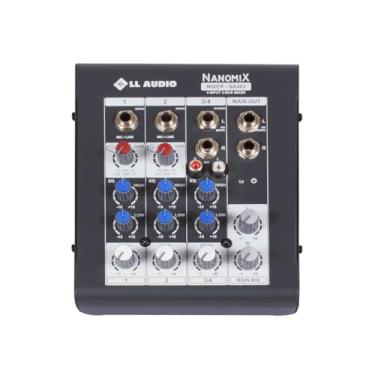 Imagem de Mesa De Som Mixer Nanomix Ll Audio Na402 4 Canais C/Pc Sound