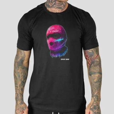 Imagem de Camiseta Masculina Algodão Premium Pega a Visão Touca Color - MP Moda 