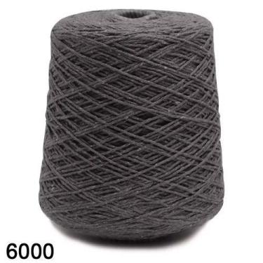 Imagem de Barbante EuroRoma 600g Fio 6 - Cor 6000 Jeans - 610 Metros