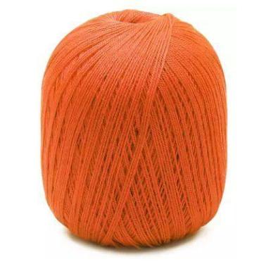 Imagem de Linha Brisa Pingouin - Cor 1208 Laranja - 100 Gramas de Fio para Croch