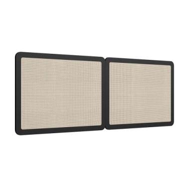 Imagem de Cabeceira Casal Oslo Preta e Nero - Modern