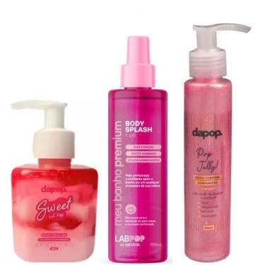 Imagem de Kit Brilho Para Festa Carnaval Com Gel Beijável/Geleia Iluminadora/Bod