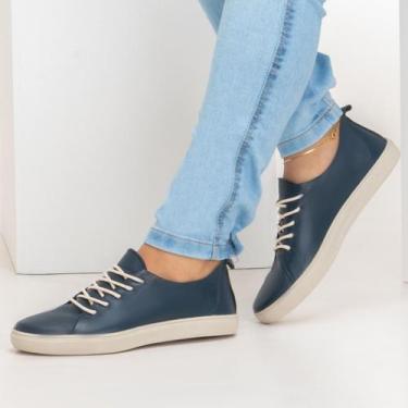 Imagem de Tênis Feminino Breaknet Grand Court Vision Casual Confortável - MARINA