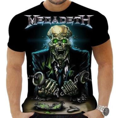 Imagem de Camiseta Camisa Personalizada Rock Metal Megadeth 10 - OBDS, INF 16