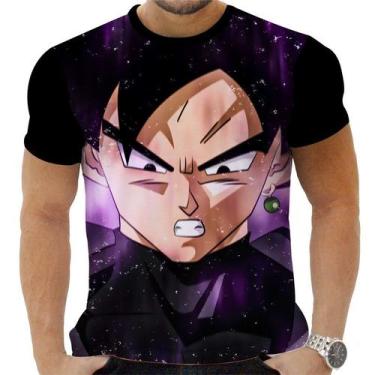 Imagem de Camiseta Camisa Personalizada Anime Clássico Dragon Ball Goku Black 20
