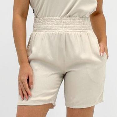 Imagem de Shorts Rovitex Curto em Tecido Feminino-Feminino