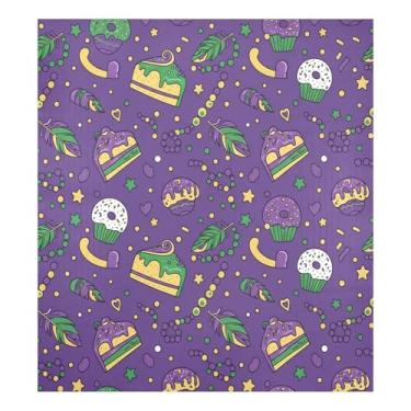 Imagem de Blueangle Carnaval fatias de bolo capa de ímã para lava-louças, decoração frontal da capa da máquina de lavar louça, adesivos de eletrodomésticos, adesivos de eletrodomésticos, 58 cm C x 66 cm adesivo