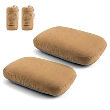 Imagem de Mingzhe Travesseiros de Viagem para Aviões, Descanso Lento Macio Portátil do Apoio do Pescoço da Espuma da Memória Recuperação para o Acampamento Exterior Escritório (2 unidades)