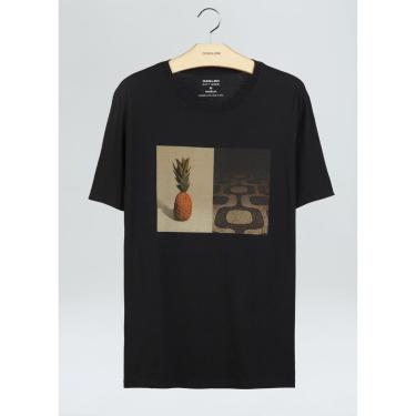 Imagem de T-shirt soft used abacaxi calçadão OSKLEN-Masculino