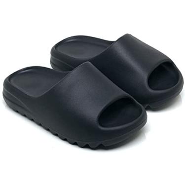 Imagem de Chinelo Slide Nuvem Yeeze 100% Eva Ortopédico Macio Conforto Leve Masculino Feminino Unissex Premium (Preto, br_footwear_size_system, adult, numeric, numeric_34)