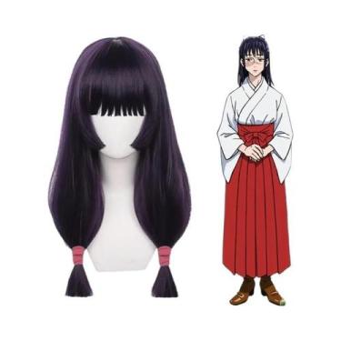Imagem de Traje de Cosplay Feminino Jujutsu Kaisen Iori Utahime - Kimono, Unifor