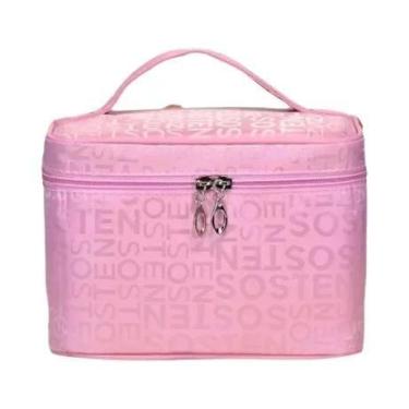 Imagem de Bolsa De Cosméticos Feminina De Grande Capacidade, Bolsa De Maquiagem 