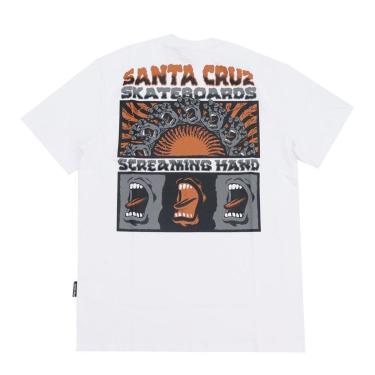 Imagem de Camiseta Santa Cruz Screaming Connect - Branco-Masculino
