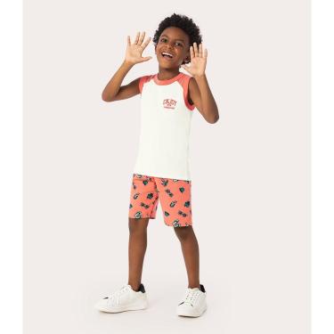 Imagem de Conjunto Infantil Menino Regata Em Moletinho Malwee Kids-Masculino