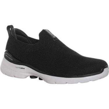 Imagem de Tênis Slip On Go Walk 6 Vibrant Smile Hyper Pillar 124530 Skechers-Feminino