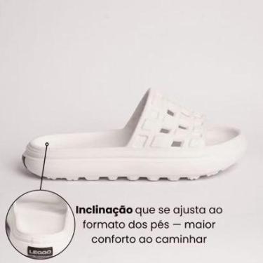 Imagem de Chinelo Slide Leggo VR3Cush Unissex Conforto e Estilo Sustentável-Unissex