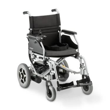 Imagem de Cadeira de Rodas Motorizada em Alumínio Dobrável até 135 Kg Assento de