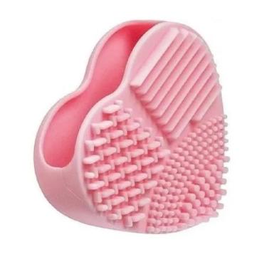 Imagem de Esponja para Limpeza de Pincéis de Coração Meily's - Ruby's