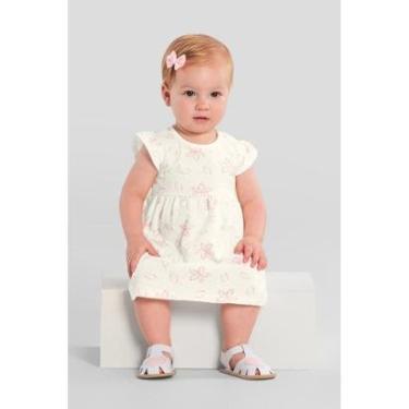 Imagem de Vestido bebê menina floral Brandili Baby-Feminino