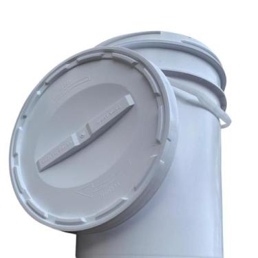 Imagem de Balde 20L Tampa Rosqueavel Para Ervas - Kit 18 Pçs - Nastripack
