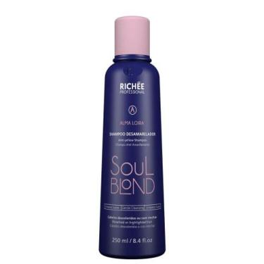Imagem de Richée Soul Blond Shampoo para Loiro Desamarelador 250ml - Richée Prof