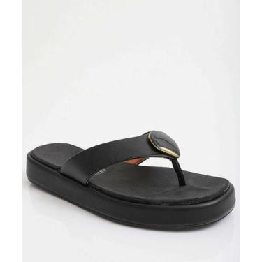 Imagem de Tamanco Feminino Flatform Pedra Sintética Vizzano-11118, 35, Preto