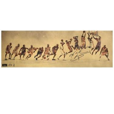 Imagem de Pôster Kobe Bryant Vintage Kraft Paper 70,5x23cm - taiyuanketanmaoyiyo
