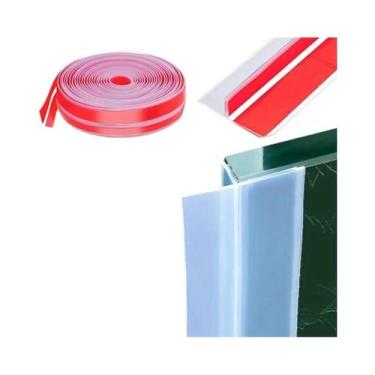 Imagem de Fita De Vedação Transparente De Silicone Em Formato T À Prova De Vento