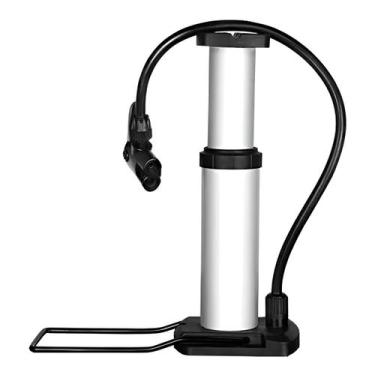 Imagem de Mini Bomba de Ar Portátil Pneu Bike Carro Bola 120PSI - ShopMix