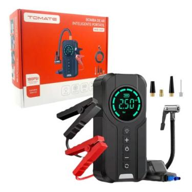 Imagem de Auxiliar de Partida Tomate Original com Compressor de Ar e Calibrador 