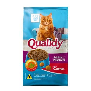 Imagem de Ração Qualidy para Gatos Premium Adultos Carne 10,1Kg - Adimax