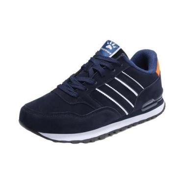 Imagem de Tênis Casuais De Couro Masculinos Respiráveis Outono 2024 Sapatos Plan