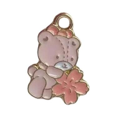 Imagem de Pingentes De Liga Metálica De Gato E Coelho De Desenho Animado Fofos, 