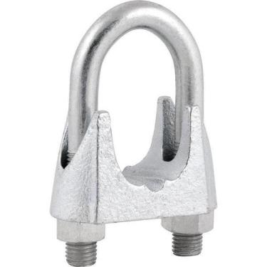 Imagem de Clips para cabo de aço 1.1/2" leve galvanizado - Vonder