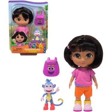 Imagem de Dora Aventureira - Boneca Dora 15cm com Botas e sua Mochila - Sunny