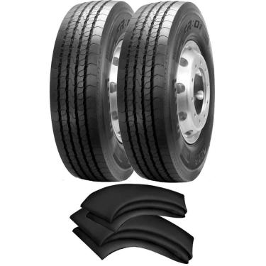 Imagem de Kit 2 Pneus 295/80r22.5 152/148m Fr01 Pirelli + 2 Camaras