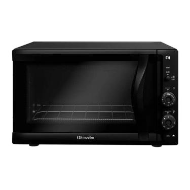 Imagem de Forno Elétrico De Bancada 50 Litros Vidro Duplo Preto Fosco 127V