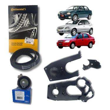Imagem de Kit correia dentada tensor capa protecao corsa/celta 1.0/1.4 - CONTITE