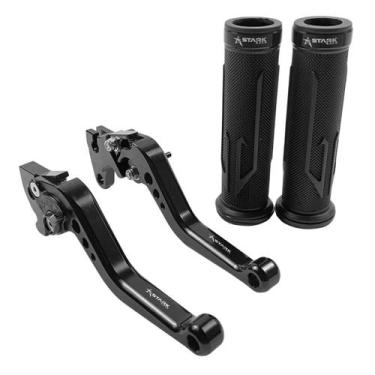Imagem de Kit Manopla Manete Esportivo Xt660r Xt 225 Tdm 225 Dt 200 - Stark Race