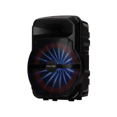 Imagem de Caixa Ativa Com Bateria 300W 10 polegadas XC-710T - POLYVOX, Preto, Bi