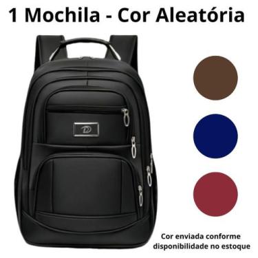 Imagem de Mochila Masculina e Feminina Grande Capacidade com USB e Porta para Fo
