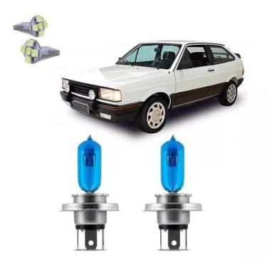 Imagem de Lampada super branca gol saveiro voyage parati quadrado - h4 - TIGER