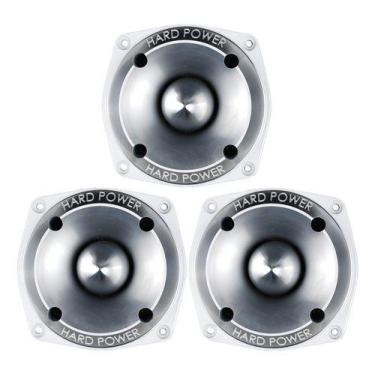 Imagem de Kit 3 super tweeter hp tw450 150w difusor alumínio hard power cores, B