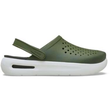 Imagem de Sandália Crocs Inmotion Micro Geo Clog Army Green-Unissex