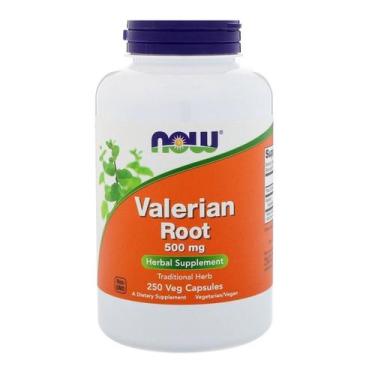 Imagem de Valerian Root - Extrato de Valeriana 500Mg (250 Vcaps) - Now Foods