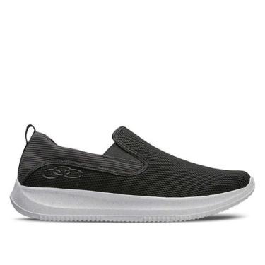 Imagem de Tênis Masculino Olympikus Wellness 2, Preto, Branco, 43