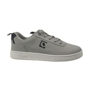 Imagem de Tênis Qix Bird Iii 3 Casual Modelo Estilo Retro Skate Masculino, Cinza
