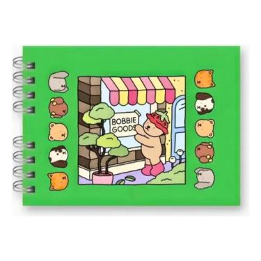 Imagem de Livro de colorir bobbie goods, capa dura 56 folhas 180 gramas, Verde