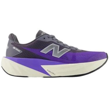 Imagem de Tênis New Balance Fuelcell Rebel V5 Feminino - Roxo C/Cinza